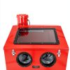 Oarlike Blast Cabinet Bench Top Sandblaster Red-4