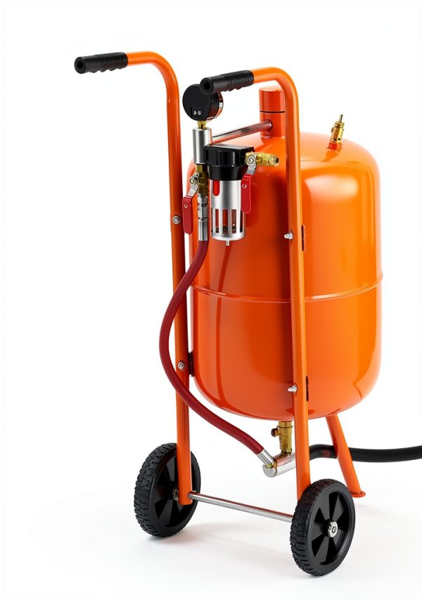 20 Gallon Sandblaster GarveeTech Orange Portable-2