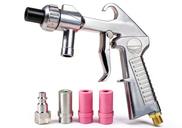 Jewboer Air-Powered Sand Blaster Gun Tool-0