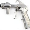 QWORK Aluminum Hand Powered Sand Blaster Gun-1