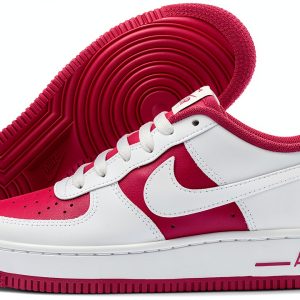 Nike Girls Basketball Shoes White Hot Fuchsia-0