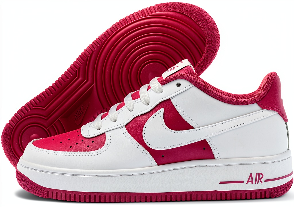 Nike Girls Basketball Shoes White Hot Fuchsia