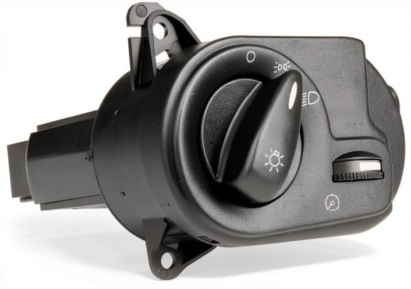 Headlight Switch Sawyer Auto Rotary Dimmer Black-0
