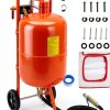 20 Gallon Sandblaster GarveeTech Orange Portable-0