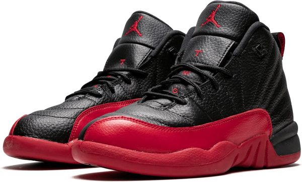 Jordan Boys Basketball Shoes Leather Black-1