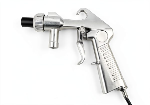 QWORK Aluminum Hand Powered Sand Blaster Gun-4