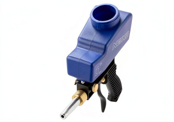Neiko Air Sand Blaster Gun Gravity Feed Steel Handheld One-1