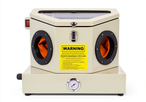 Generic Mini Sandblaster Metal Cabinet for DIY-7