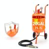 20 Gallon Sandblaster GarveeTech Orange Portable-1