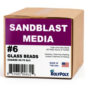 Glass Bead Sandblasting Media Roly Poly Aluminum-0