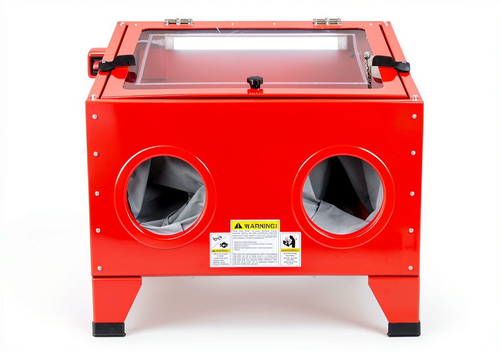 Motorhot Power Sand Blaster Cabinet with viewing window