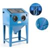 Parts-Diyer 90 Gallon Sandblasting Cabinet Blue Steel-2