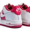 Nike Girls Basketball Shoes White Hot Fuchsia-3