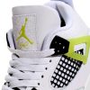 Nike Air Jordan 4 White Light Graphite Kids Basketball Shoes-6