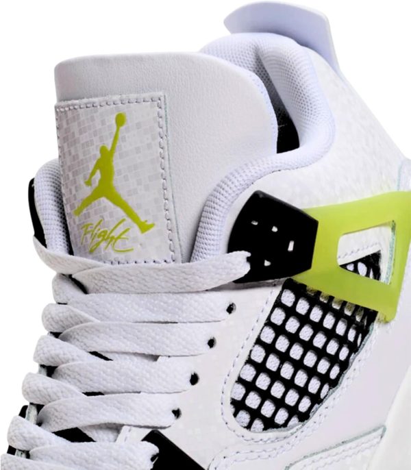 Nike Air Jordan 4 White Light Graphite Kids Basketball Shoes-6