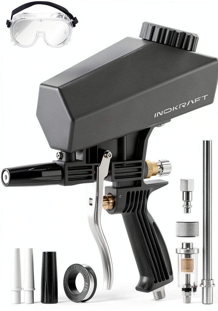 InoKraft Sand Blaster Pro Kit components
