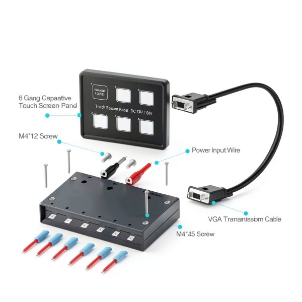 TYUHDUYUR LED dimmer switch 12-24V Capacitive-3