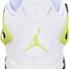 Nike Air Jordan 4 White Light Graphite Kids Basketball Shoes-5