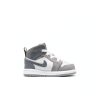 Air Jordan 1 Mid Toddler Basketball Shoes Grey-2