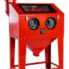 Oarlike Blast Cabinet Bench Top Sandblaster Red-0