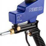 Neiko Air Sand Blaster Gun Gravity Feed Steel Handheld One-0