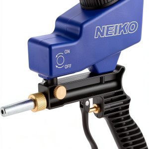Neiko Air Sand Blaster Gun Gravity Feed Steel Handheld One-0