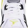 Nike Air Jordan 4 White Light Graphite Kids Basketball Shoes-4
