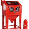 Oarlike Blast Cabinet Bench Top Sandblaster Red-8