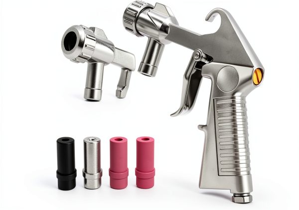Jewboer Air-Powered Sand Blaster Gun Tool-6