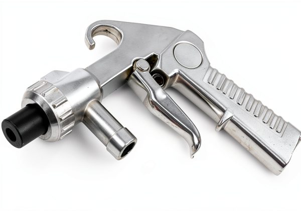 QWORK Aluminum Hand Powered Sand Blaster Gun-3