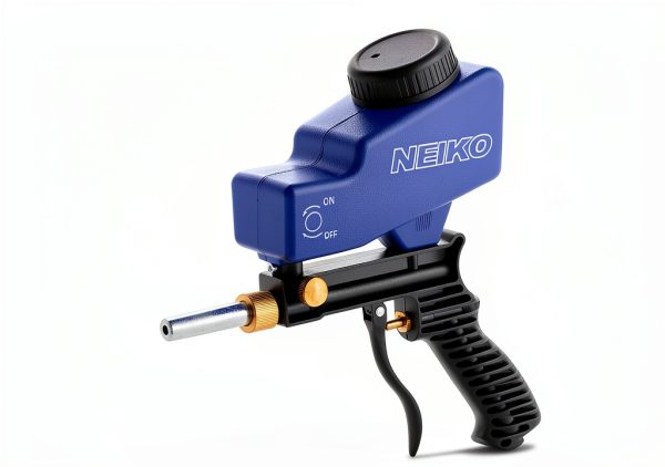 Neiko Air Sand Blaster Gun Gravity Feed Steel Handheld One-2