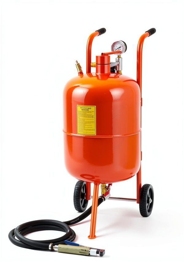 20 Gallon Sandblaster GarveeTech Orange Portable-6