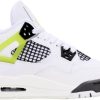 Nike Air Jordan 4 White Light Graphite Kids Basketball Shoes-1