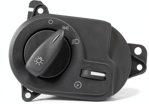 Headlight Switch Sawyer Auto Rotary Dimmer Black-4