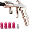 QWORK Aluminum Hand Powered Sand Blaster Gun-0