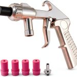 QWORK Aluminum Hand Powered Sand Blaster Gun-0