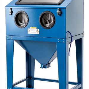 Parts-Diyer 90 Gallon Sandblasting Cabinet Blue Steel-0