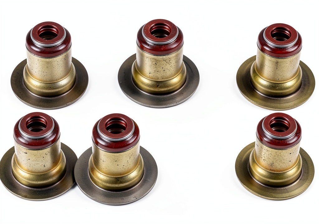 MAHLE valve stem gasket set installed in an engine