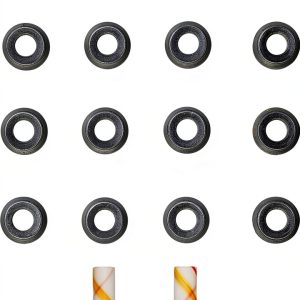 Valve Stem Seal Fel-Pro Metal Round Automotive-0