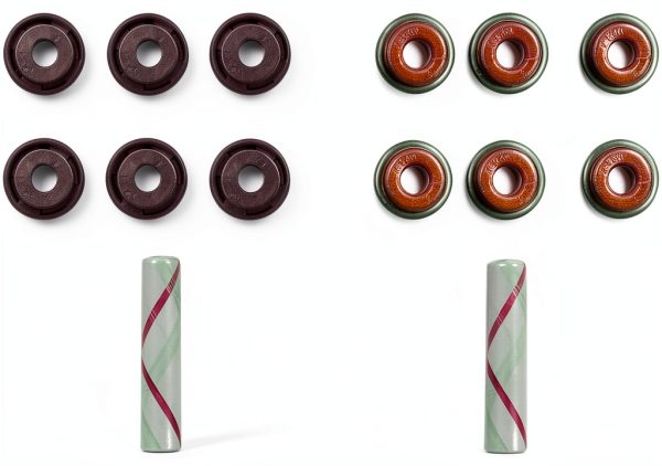 Valve Stem Seal Fel-Pro Metal Round for Kia-0