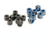 Fel-Pro Valve Stem Seal Set Black Deflector Round 72814 Fit-1
