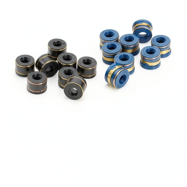 Fel-Pro Valve Stem Seal Set Black Deflector Round 72814 Fit-1