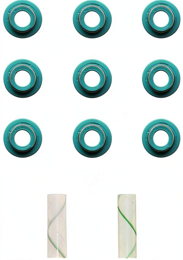 Valve Stem Seal Set Fel-Pro 2-Piece Round Machined Gasket-4