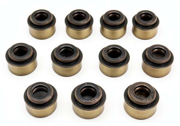 MAHLE Valve Stem Oil Seal Set SS46045A Machined Center Gasket-0