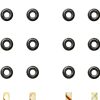 Fel-Pro Valve Stem Seal Set Black Deflector Round 72814 Fit-0