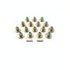 Fel-Pro Valve Stem Seal Set Black Deflector Round 72814 Fit-3