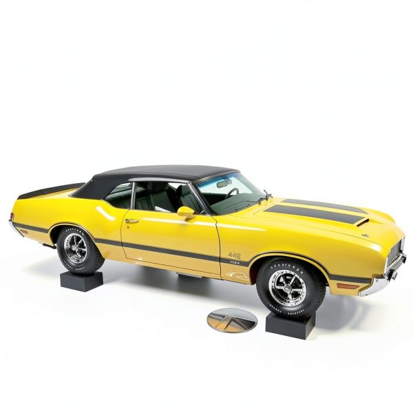 Inline Tube Compatible with 1970-72 Cutlass Glove Box, 1pc-7