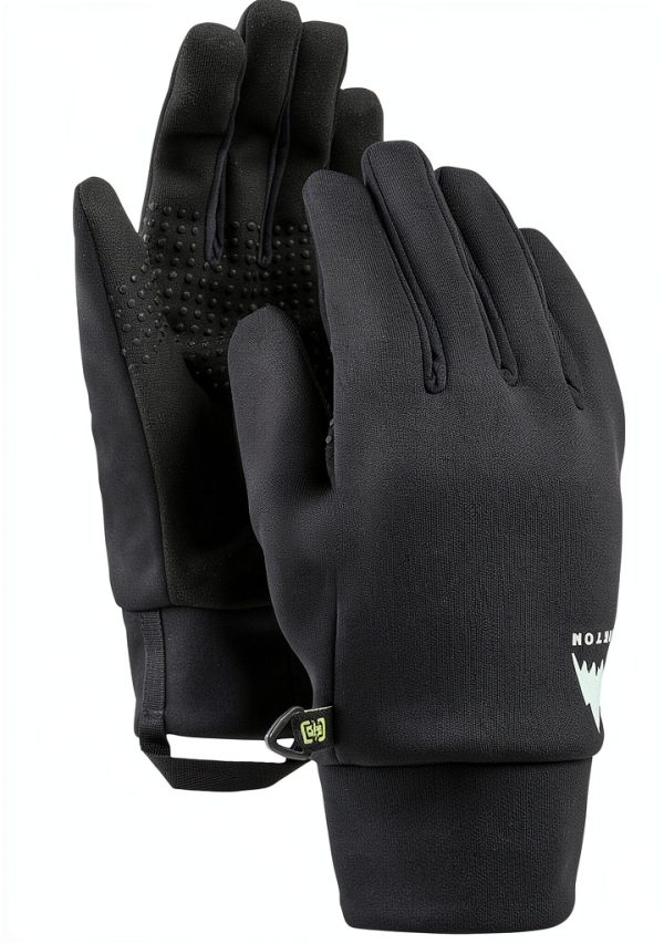 Burton Women's Touch-N-Go Glove Liners, True Black, X-Small-0