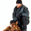 RefrigiWear Loop Terry Knit Glove Liners Black Large/Small-3