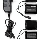 Polaris Heated Glove Liner - 7.4V Lithium Ion Batteries 2 Pack Charger-0